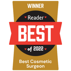 Winner: Reader Best of 2022. Best Cosmetic Surgeon.